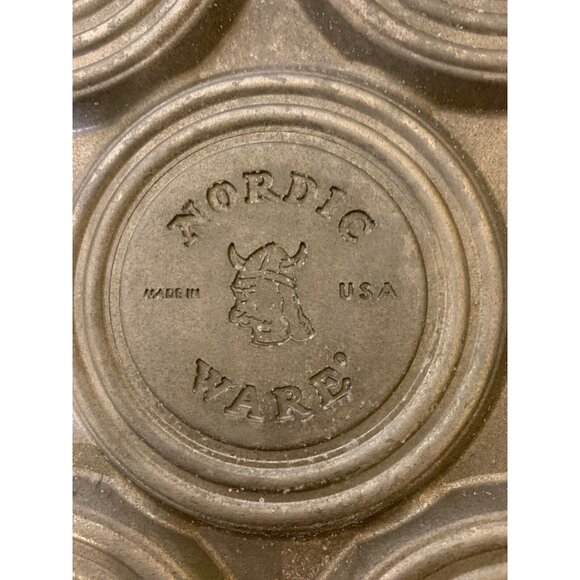 Nordic Ware Pancake Skillet Griddle Silver Dollar Size Fall Options - Picture 2 of 6